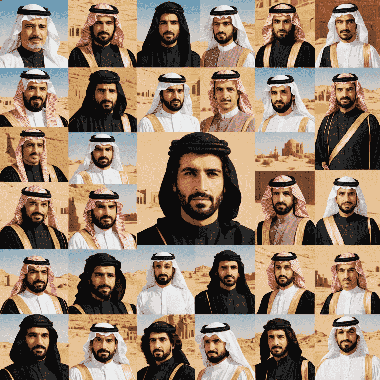 Collage of original Saudi series and movies produced by Shahid, showcasing diverse genres and high-quality production values