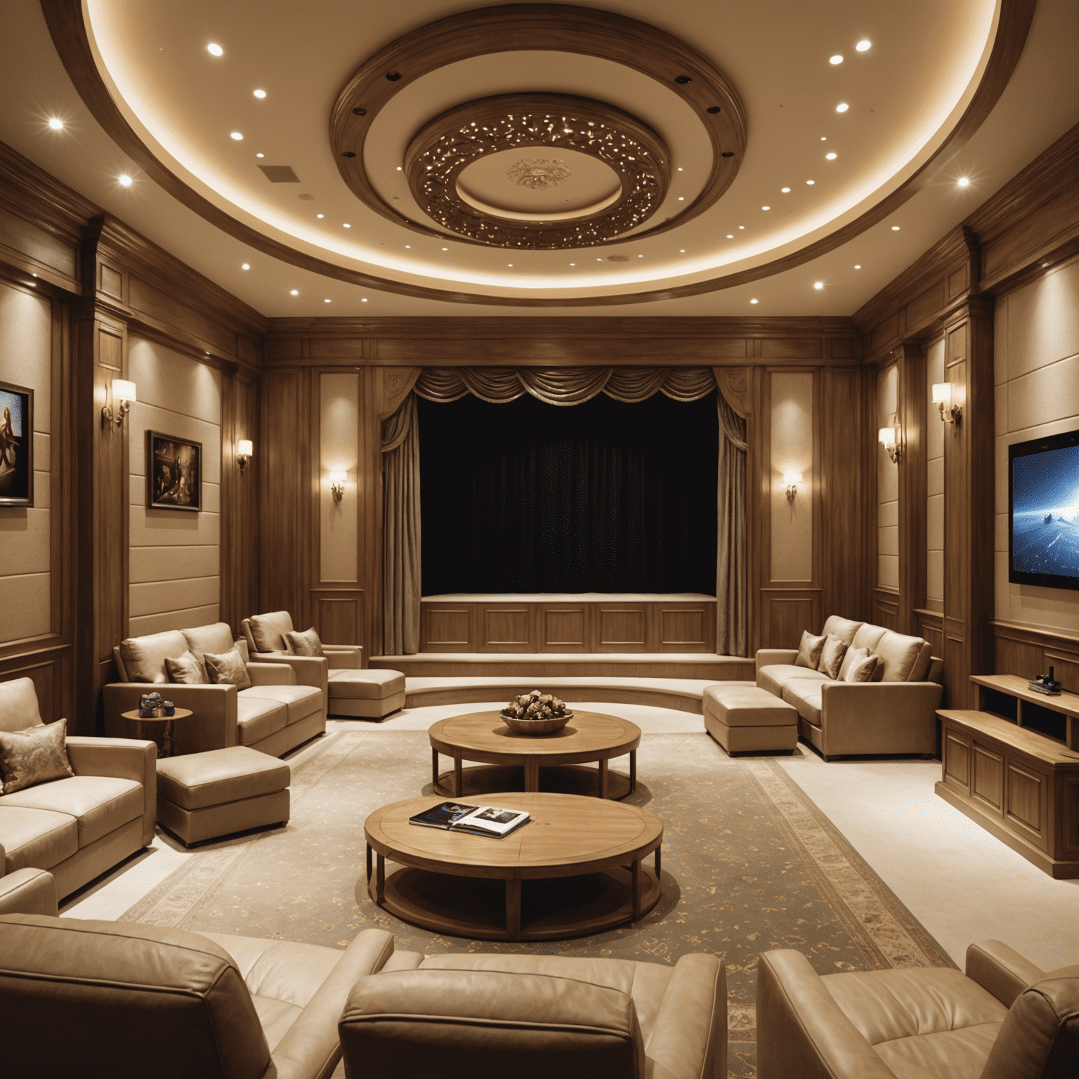 Mecca Family Cinema Center with dedicated spaces for families and prayer rooms